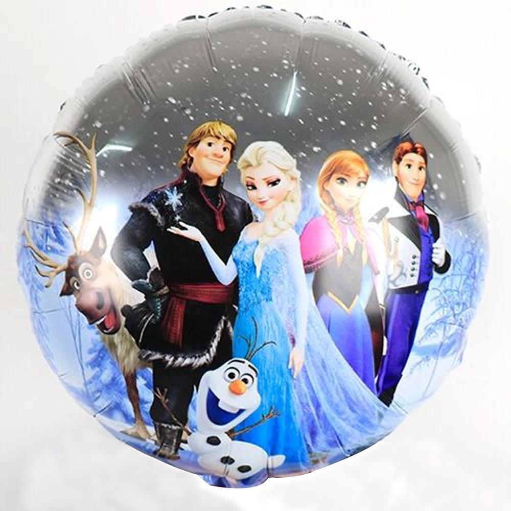 Frozen Doğum Günü Temalı Folyo Balon