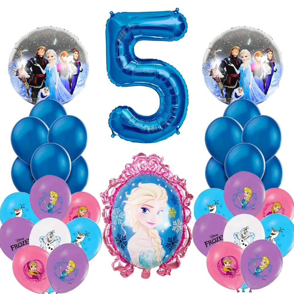 Frozen Elsa Doğum Günü Balon Seti