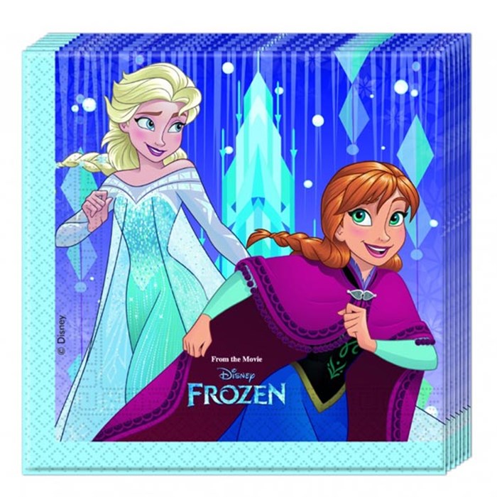 
Frozen Karlar Ülkesi Doğum Günü Temalı Peçete 20 Adet
