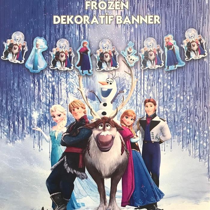 Frozen Konsepti Özel Kesim Banner