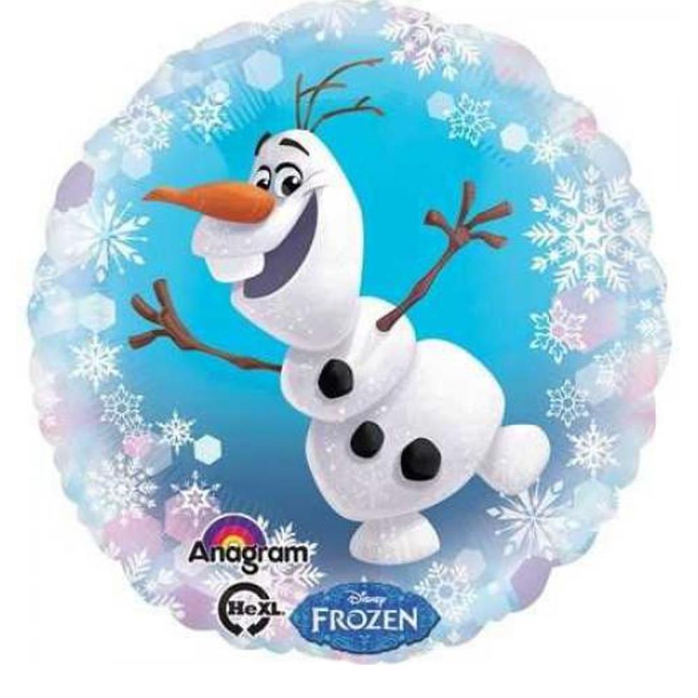 Frozen Olaf Yuvarlak Folyo Balon