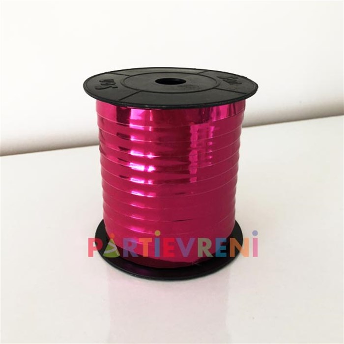 Fuşya Parlak Rafya - 8 mm x 200 metre