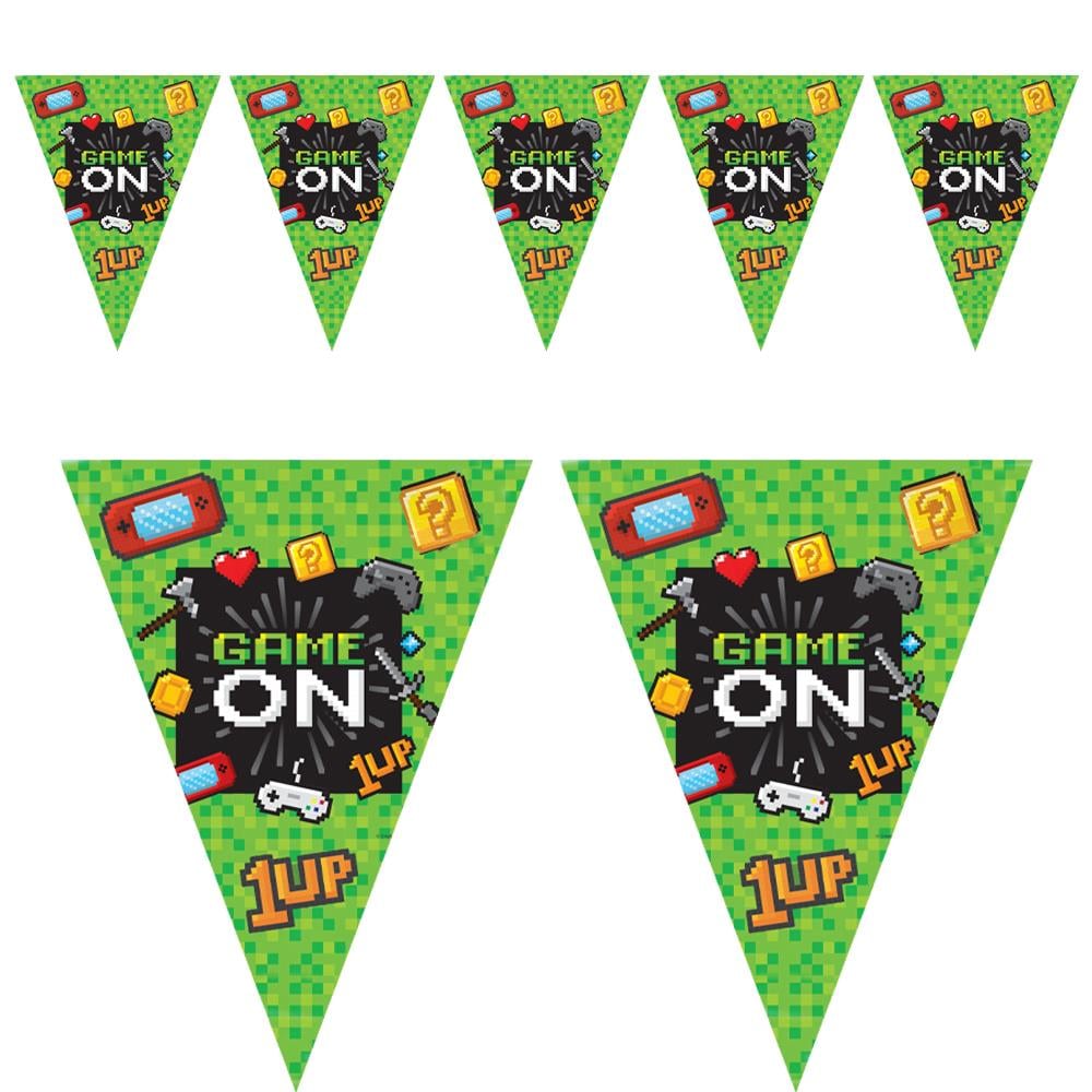 Game On Temalı Mini Flama Bayrak