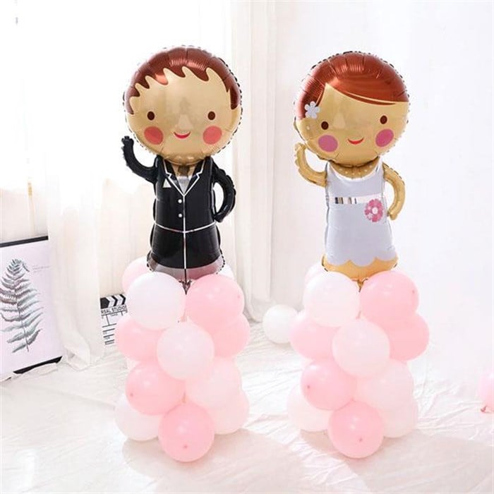Gelin Damat Folyo Balon Seti