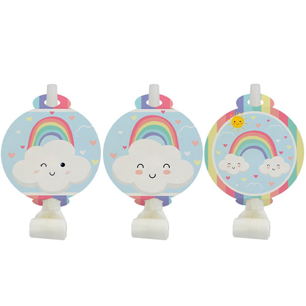 Gökkuşağı Bulut Konseptli Kaynana Dili 6 Adet