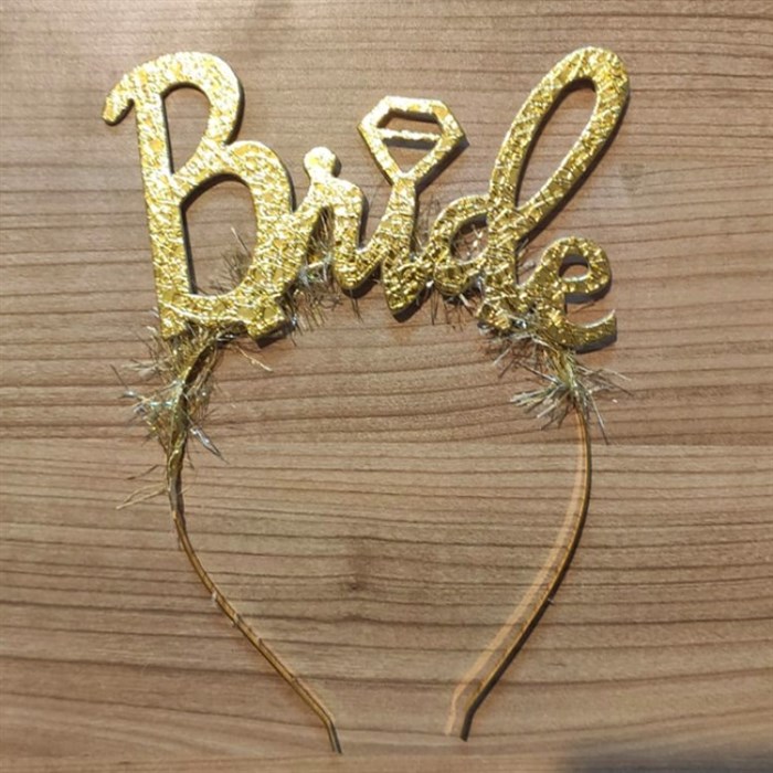 Gold Bride Tektaşlı Taç