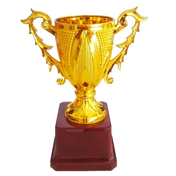 Gold Metal Kupa 16x11 cm