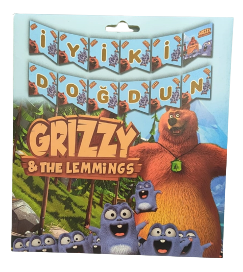 Grizzy İyi ki Doğdun Banner 