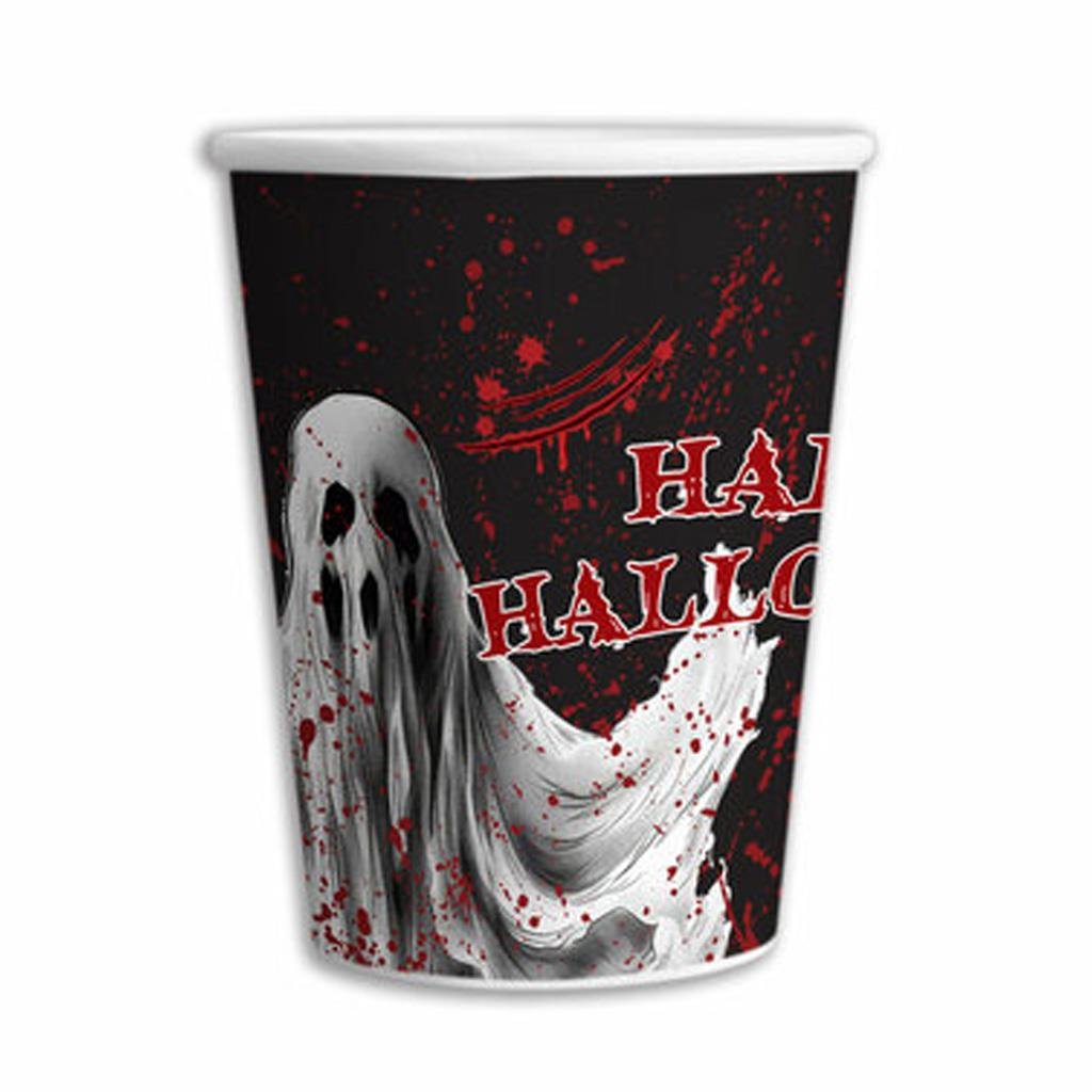 Halloween Bloody Karton Bardak 8'li