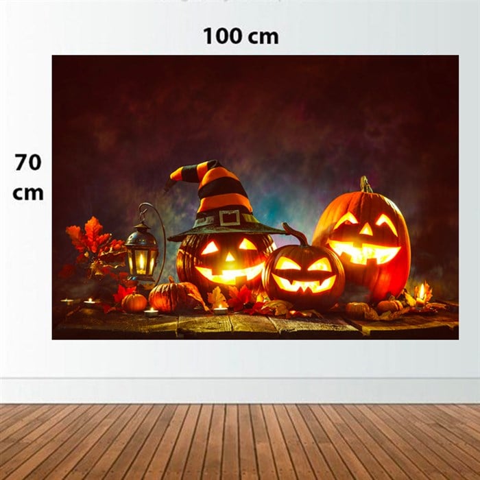 Halloween Temalı Branda Afiş 1 - 70x100 cm