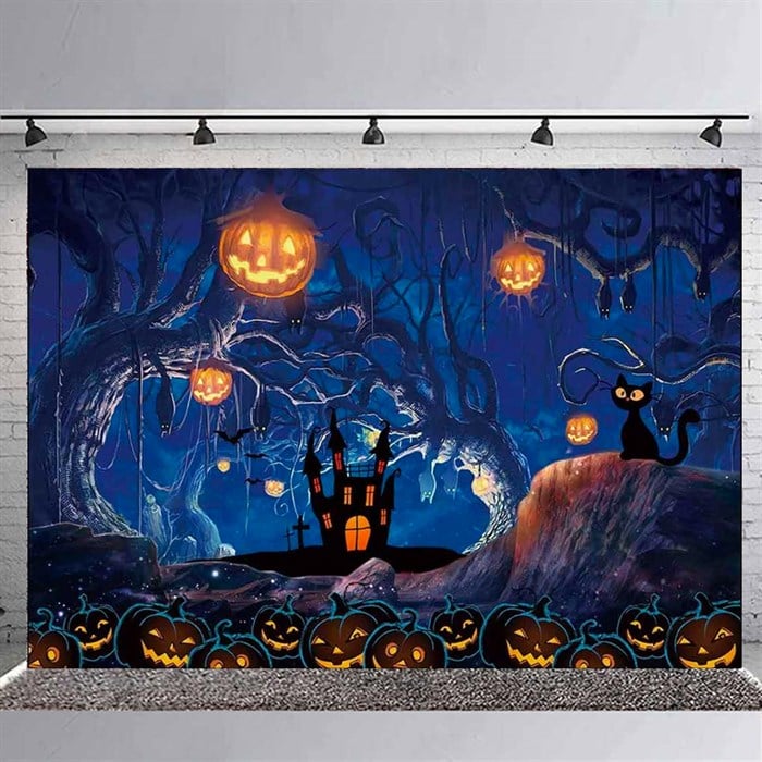 Halloween Temalı Branda Afiş 5 - 70x100 cm