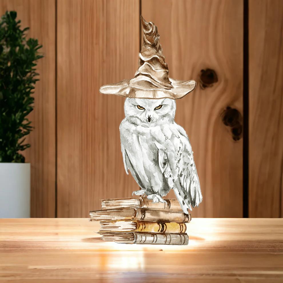 Harry Potter Hedwig Temalı Ayaklı Dekor Pano