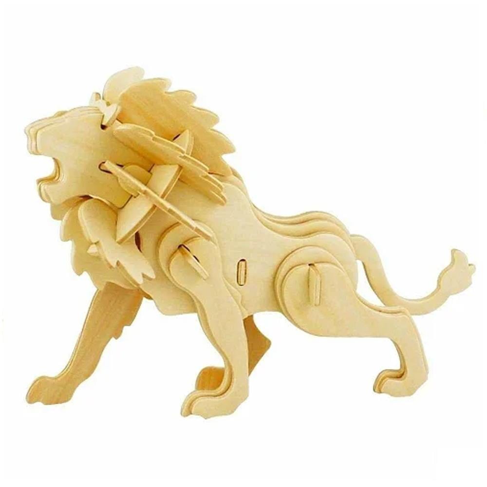 Hediyelik Woodcraft Ahşap Aslan Puzzle