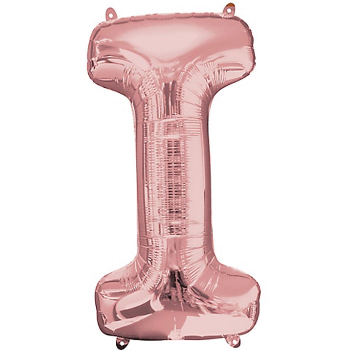 I Harfi Rose Gold Folyo Balon 1 Metre