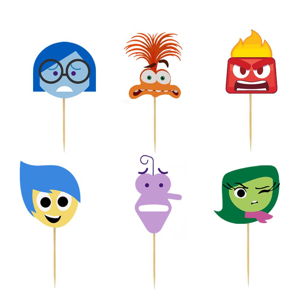 Inside Out 2 Özel Kesim Kürdan 6'lı