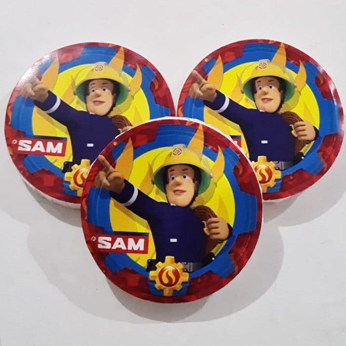 İtfaiyeci Sam Konsepti Hediyelik Sabun - 3 Adet