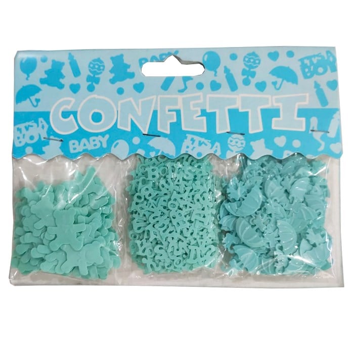 Its a Boy Temalı Mavi Masa Konfetisi