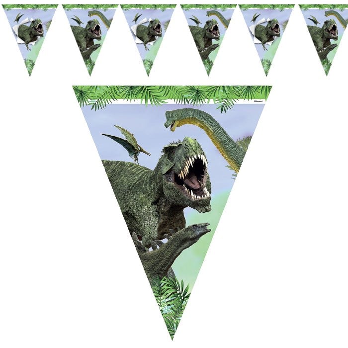 Jurassic World Temalı Flama Bayrak
