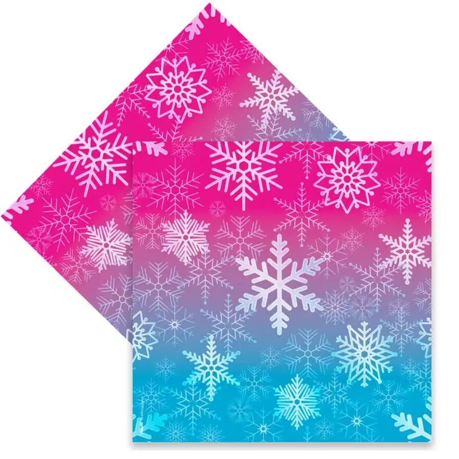 Kar Tanesi Snowflakes Peçete