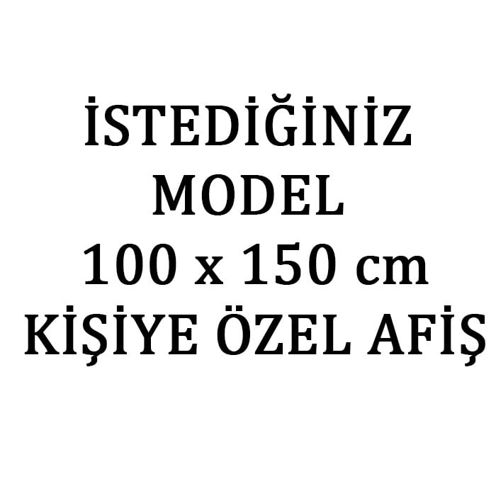 Kişiye Özel Tasarım Doğum Günü Afişi - 100 cm - 150 cm