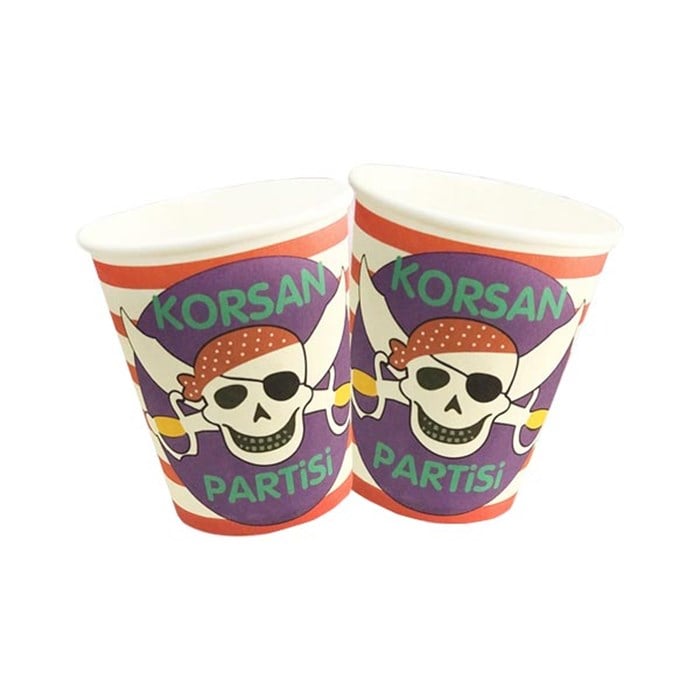 Korsan Partisi Bardak - 10 Adet