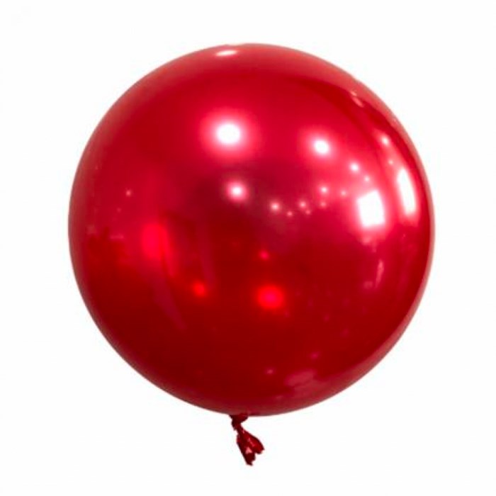 Krom Kırmızı Bobo Balon 18 inc