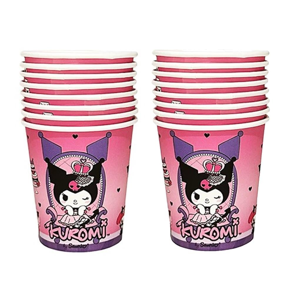 Kuromi Temalı Bardak 8'li