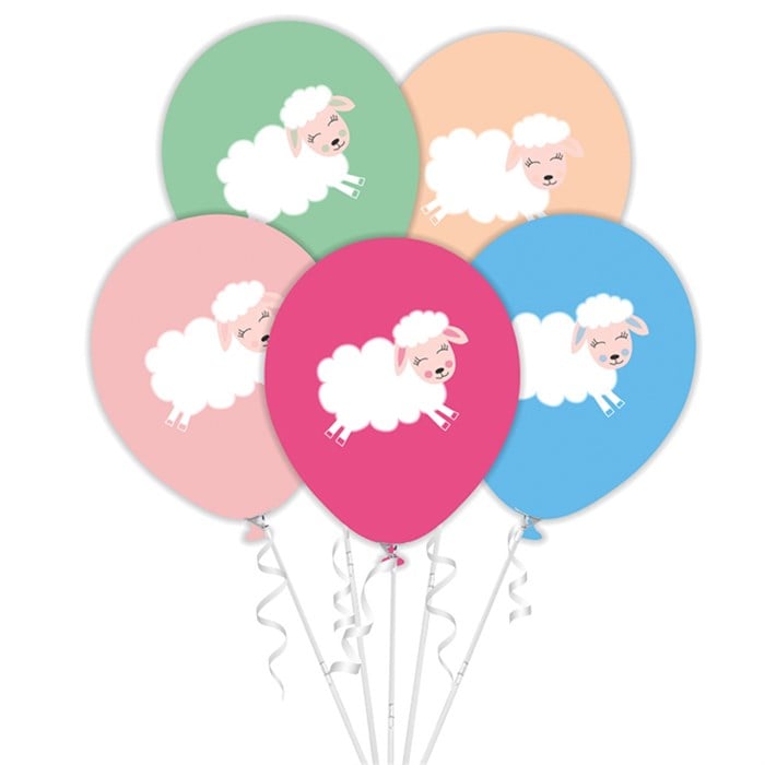 Kuzucuk Baskılı Balon - 10 Adet