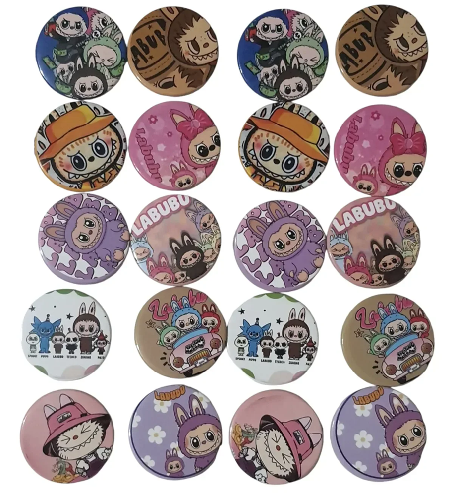 Labubu Temalı Hediyelik Rozet