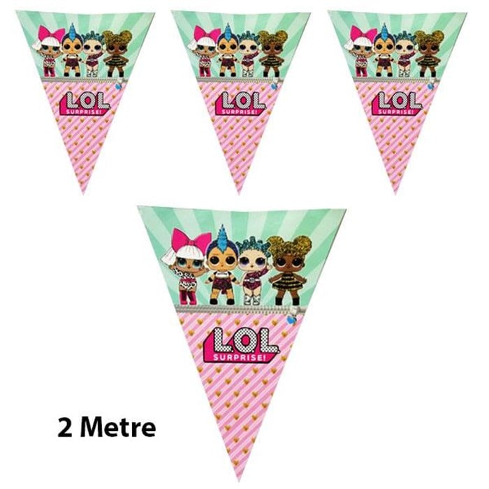LoL Bebekler Flama Bayrak - 2 metre