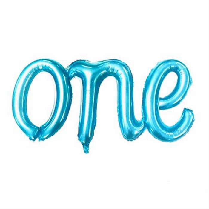 Mavi 1 Yaş One Folyo Balon