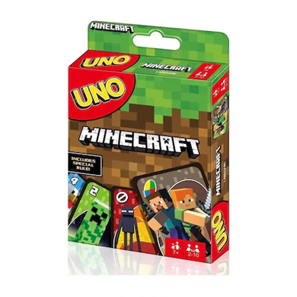 Minecraft Temalı Hediyelik Uno Kart
