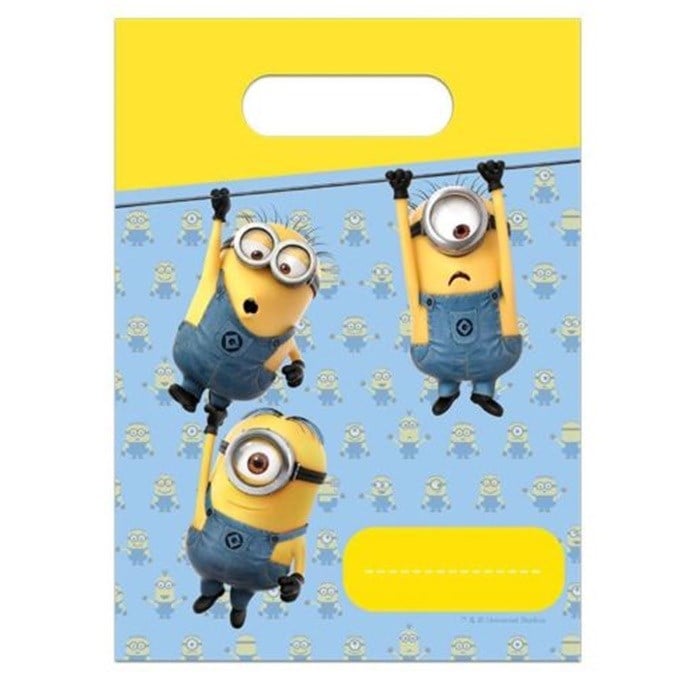 
Minions Doğum Günü Temalı Lisanslı Hediye Poşeti - 6 Adet

