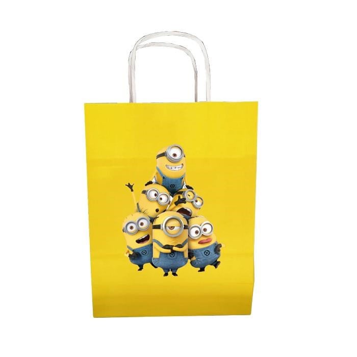 Minions Karton Hediye Çantası - 1 Adet