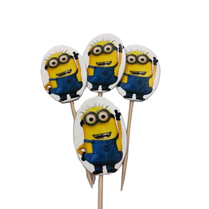 Minions Temalı Kürdan Süs 10 adet