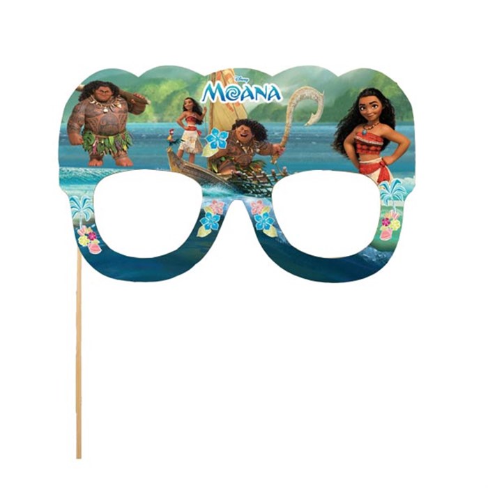 Moana Doğum Günü Temalı Çubuklu Gözlük