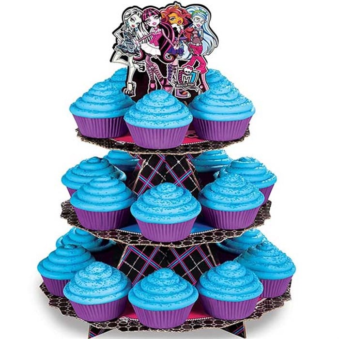 Monster High Doğum Günü Temalı Lisanslı Kek Standı