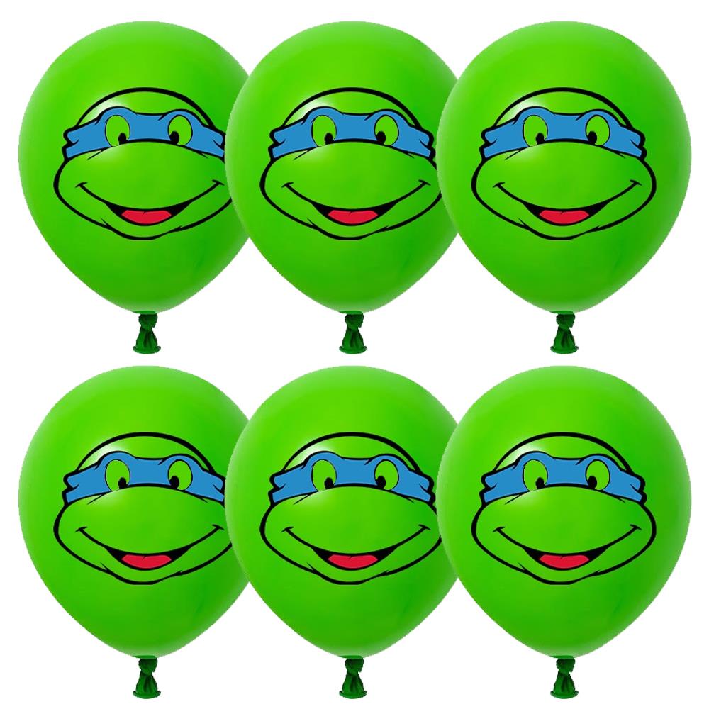 Ninja Turtles Baskılı Balon - 5 Adet