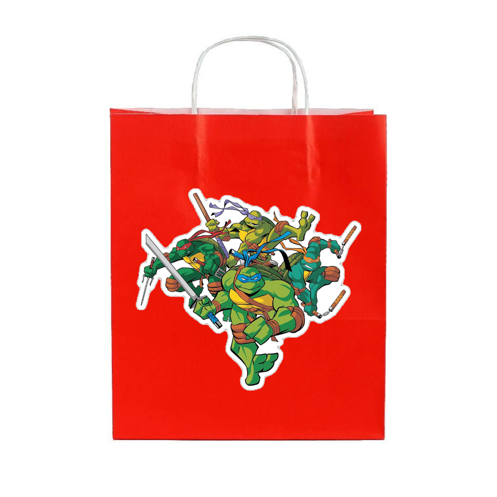 Ninja Turtles Temalı Kırmızı Çanta 