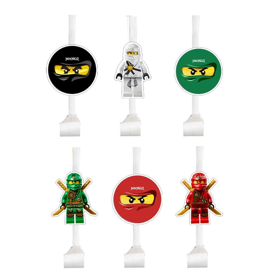 Ninjago Temalı Kaynana Dili - 6 Adet