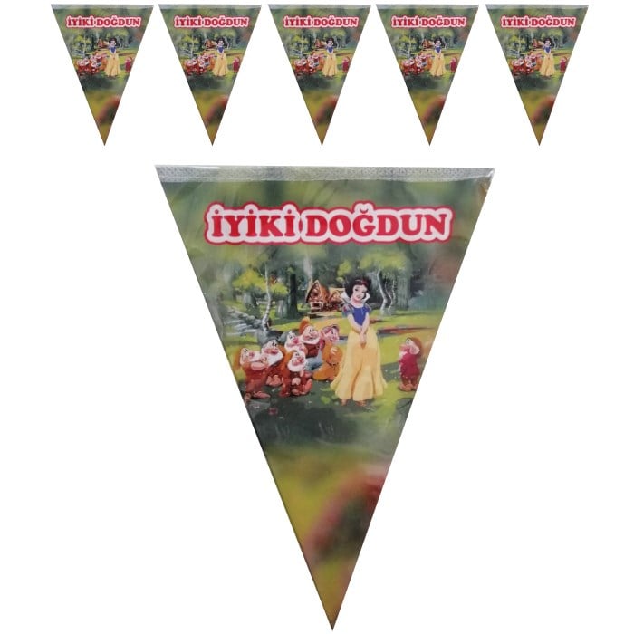 Pamuk Prenses Flama Bayrak - 2 metre