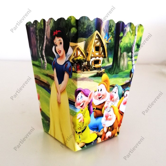 Pamuk Prenses Temalı Mısır Kutusu