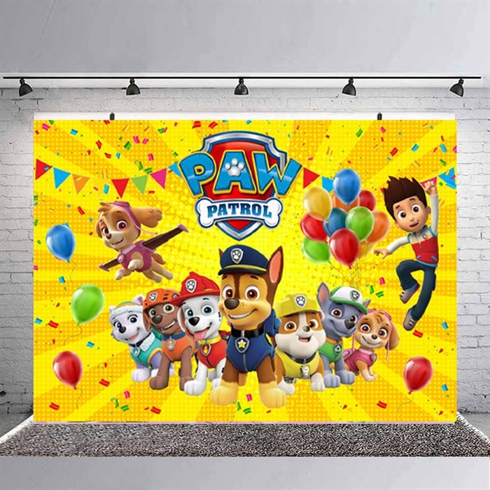 Paw Patrol Doğum Günü Branda Afişi - 70 cm - 100 cm