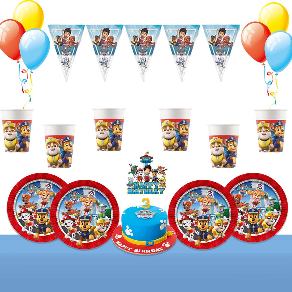 Paw Patrol Doğum Günü Parti Seti 8 Kişilik