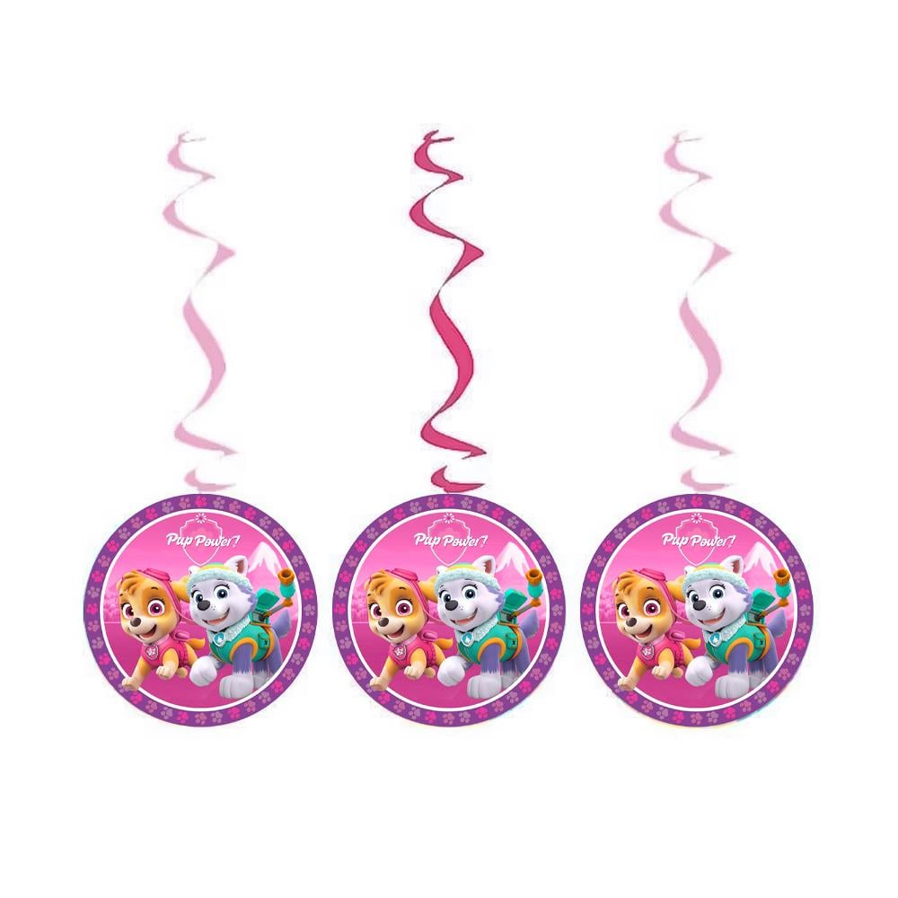 Paw Patrol Pink Sarkıt İp Süs 3'lü