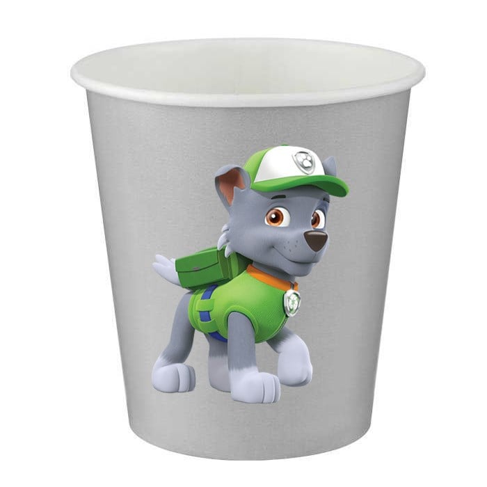 Paw Patrol Rocky Stickerlı Bardak - 5 Adet