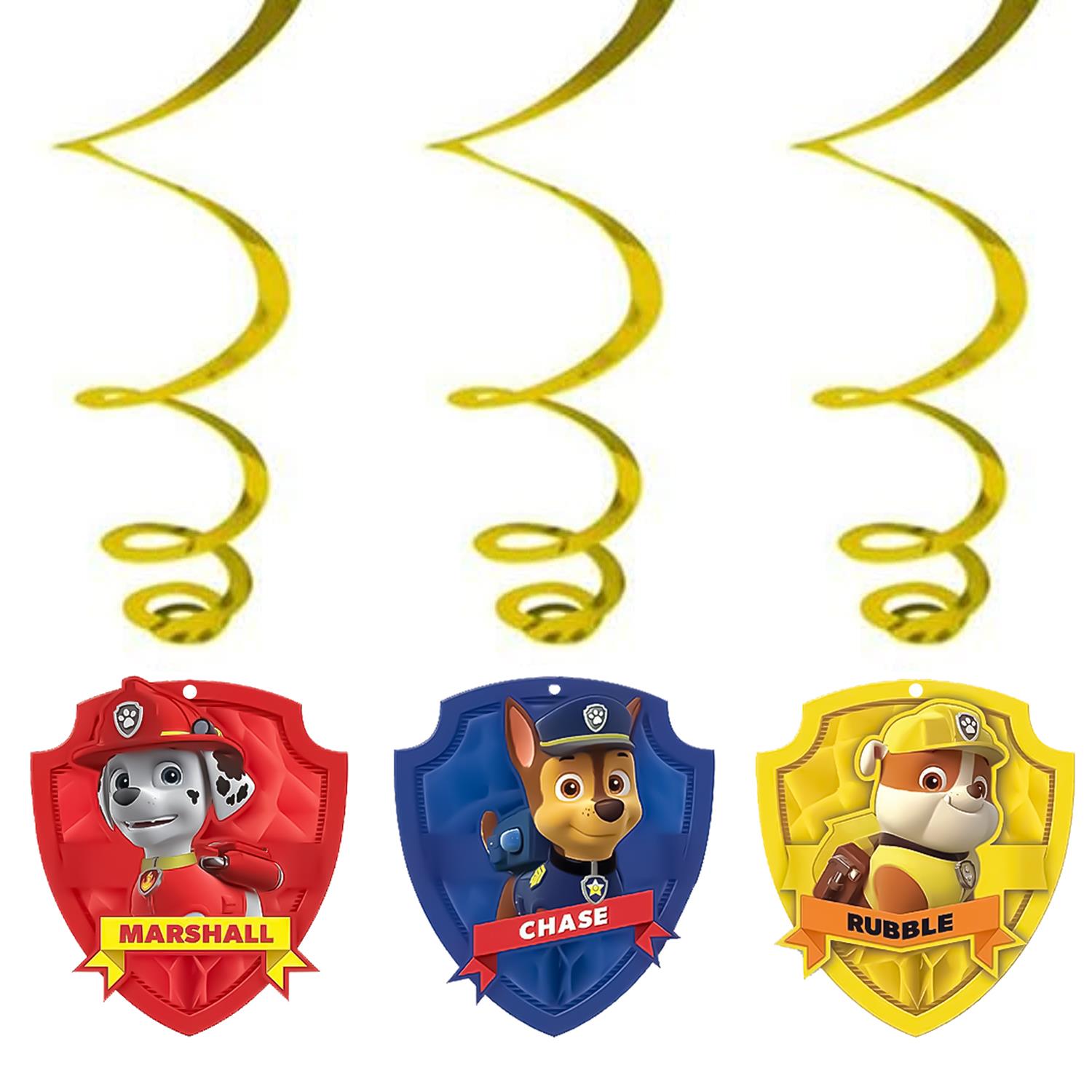 Paw Patrol Sarkıt İp Süs 3'lü