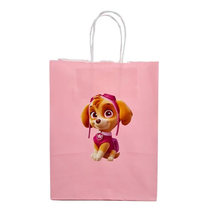 Paw Patrol Skye Karton Hediye Çantası - 1 Adet