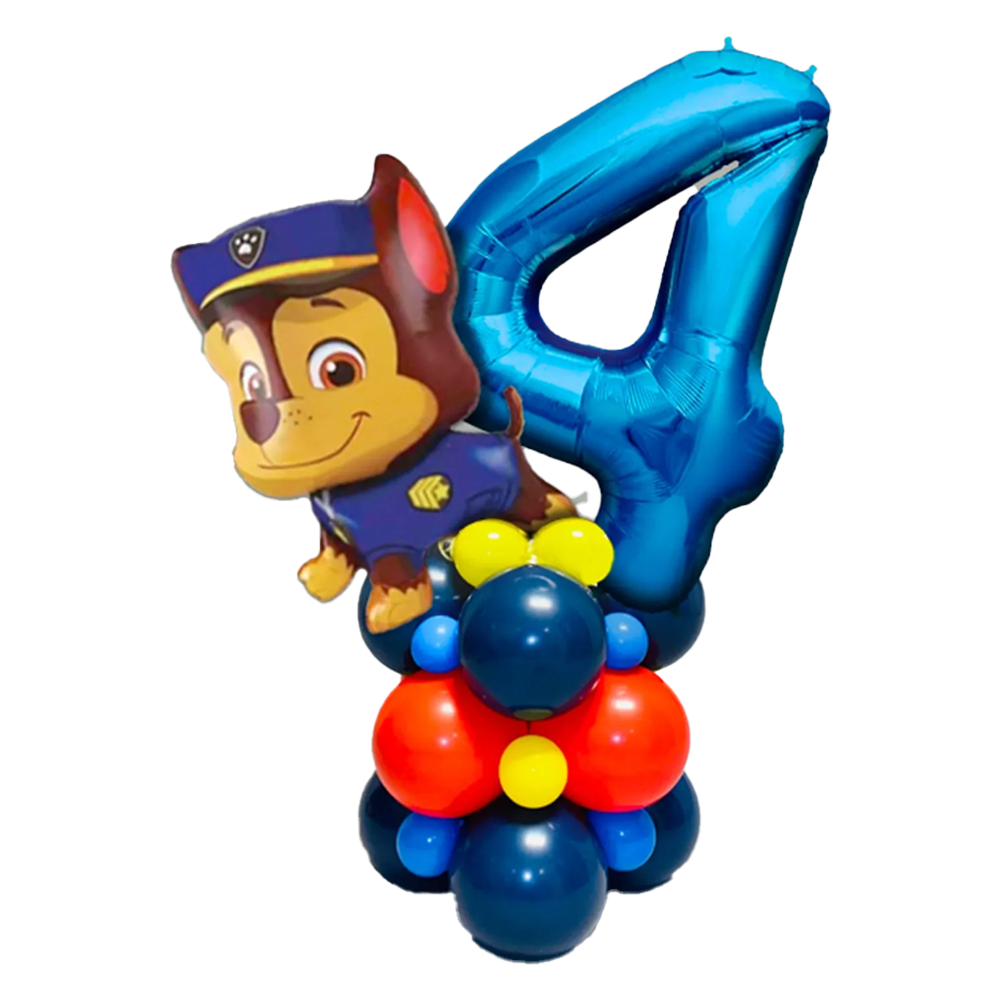Paw Patrol Temalı Yaş Seçenekli Folyo Balon Seti
