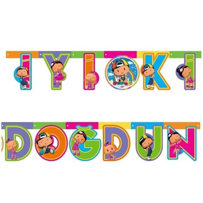 Pepee İyi ki Doğdun Yazı Seti - 2 Metre